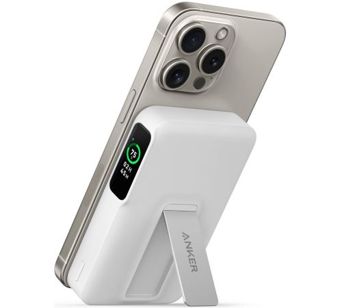 Внешний аккумулятор Anker MagGo Power Bank A1654 10000mAh белый