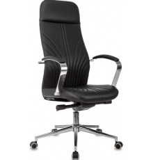 Офисное кресло Бюрократ CH-610SL-Lux черный, экокожа