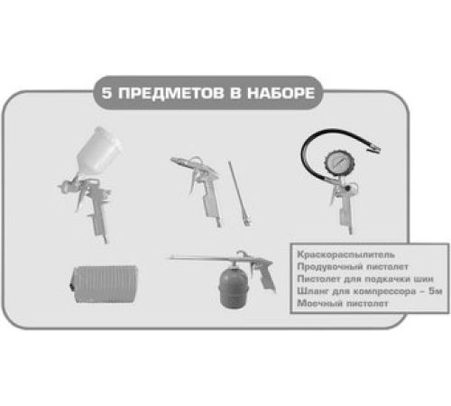 Edon PTK-5 набор пневмоинструмента