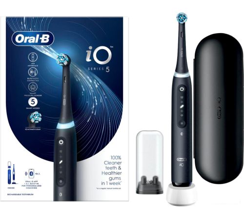 Электрическая зубная щетка Oral-B iO 5 IOG5.1A6.1DK черный