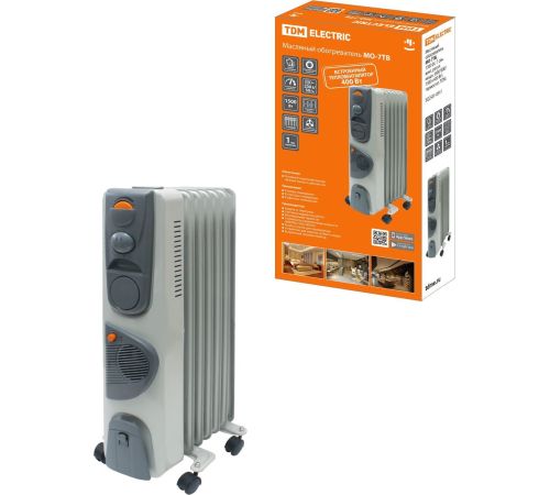 Масляный радиатор TDM Electric МО-7ТВ SQ2501-0911