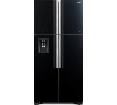 Четырёхдверный холодильник Hitachi R-W660PUC7GBK