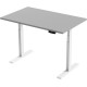 Стол Smartstol Slim 120x80x1.8 белый/серый камень