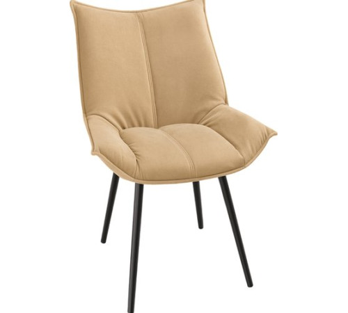 Стул Mio Tesoro Эльба бежевый/черный