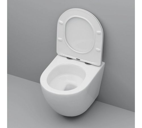 Унитаз подвесной AM.PM Like AquaSpin 2.0 C801901SC с сиденьем