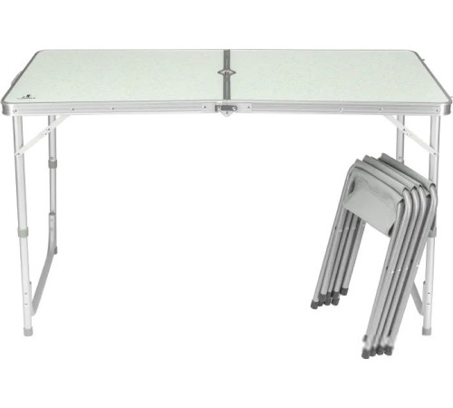 Стол со стульями Coyote HKTB-1002 серый