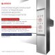 Полотенцесушитель Двин S plaza neo 80/40 черный матовый
