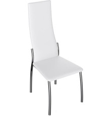 Стул Трия Кредо хром/кожзам белый 745а