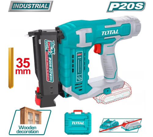 Гвоздезабиватель Total TCBNLI3603 без АКБ, кейс