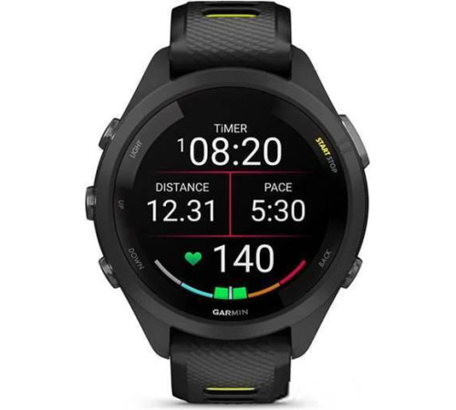 Умные часы Garmin Forerunner 265S черный/желтый