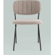 Стул Stool Group Кэрол без подлокотников FDC9003 DC2635-4A grey букле серый/черные ножки