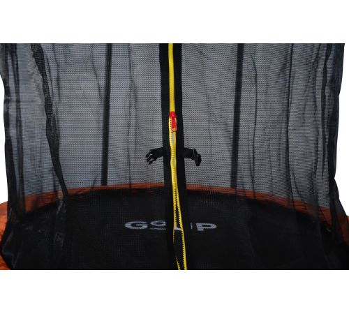 Батут GoUP Elite 6FT с сеткой, оранжевый