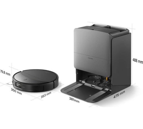 Робот-пылесос Roborock Saros 20 S2052-02 черный