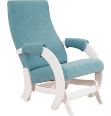 Кресло-глайдер Glider Модель 68М мятно-зеленый/молочный дуб