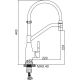 Смеситель Ledeme L4798B-2