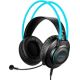 Наушники A4Tech Fstyler FH200U черный/голубой