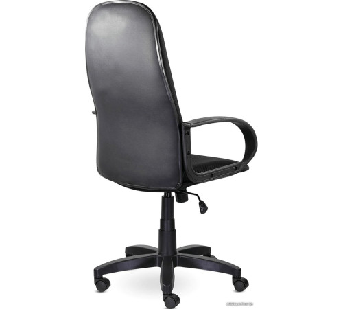Офисное кресло Brabix Praktik EX-279 ткань JP/кожзам, черный