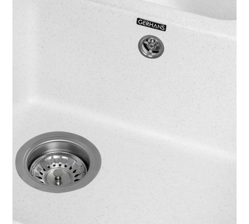 Кухонная мойка Gerhans E10 белый