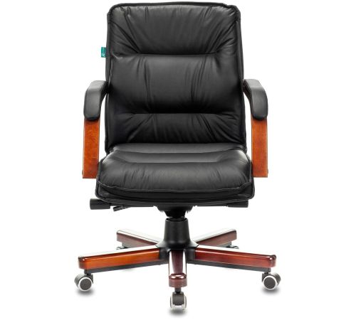 Кресло Бюрократ T-9927WALNUT-LOW черный