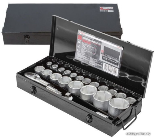 Набор трещотка с головками ForceKraft FK-68263-5 26 предметов