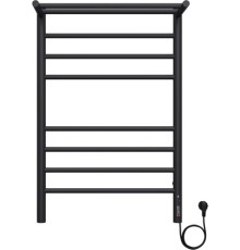 Полотенцесушитель TERMINUS Аврора КС П8 500x800 с полкой quick touch RAL9005 матовый