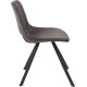 Стул AksHome Dilan графит/черный