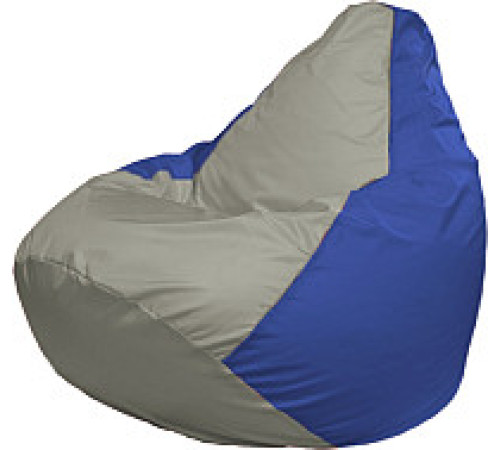 Кресло-мешок Flagman Груша Мега XXXL Г3.1-345 серый/синий