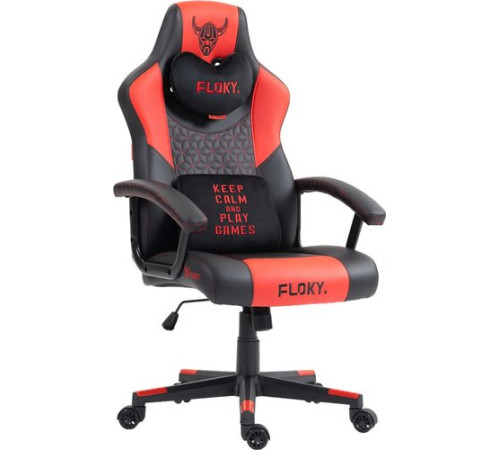 Игровое геймерское кресло FLOKY Huginn Red SP красный