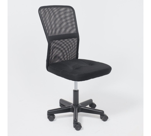 Офисное кресло AksHome Type ткань-сетка, черный/черный