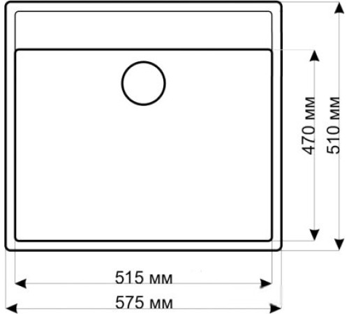 Кухонная мойка Gerhans A12 черный