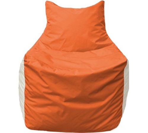 Кресло-мешок Flagman Фокс Ф2.1-189 оранжевый/белый