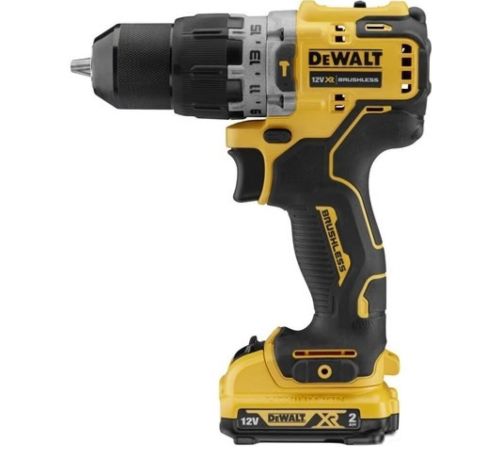 Ударная дрель-шуруповерт DeWalt DCD706D2-QW с 2-мя АКБ, кейс