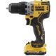 Ударная дрель-шуруповерт DeWalt DCD706D2-QW с 2-мя АКБ, кейс
