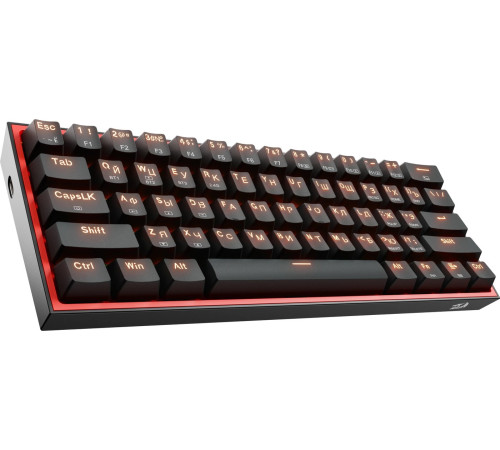 Клавиатура Redragon Fizz Pro черный/красный