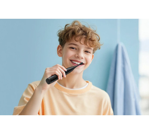 Электрическая зубная щетка Oclean X Kids черный