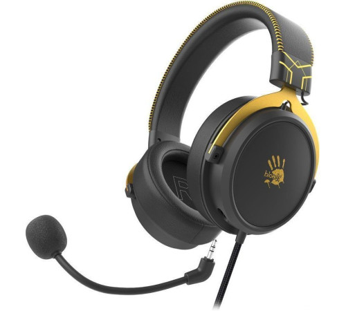 Наушники A4Tech Bloody M590i черный/желтый
