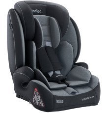 Детское автокресло Indigo Winner Isofix YB706B темно-серый/светло-серый