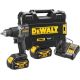 Ударная дрель-шуруповерт DeWalt DCD100P2T с 2-мя АКБ, кейс