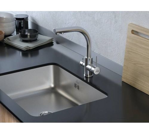 Смеситель Paulmark Essen Es213011-BS брашированная сталь