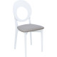 Стул Leset Хьюстон белый лак/КЗ 526