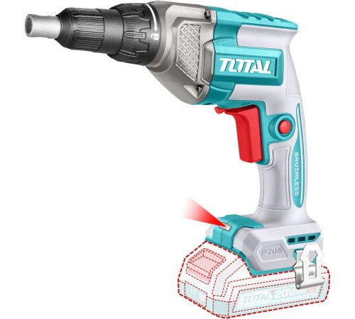 Шуруповерт для гипсокартона Total TDSLI20428 без АКБ