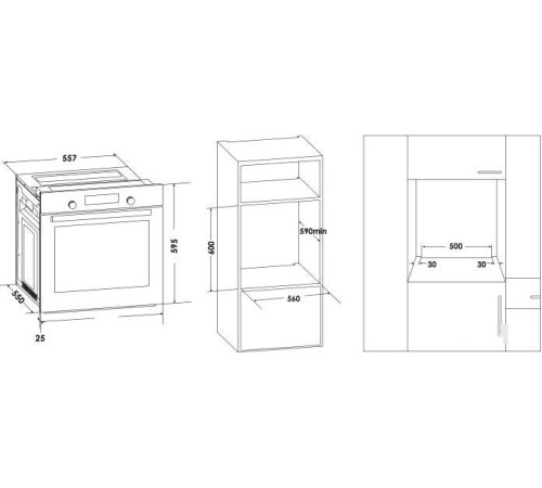 Электрический духовой шкаф Schaub Lorenz SLB EW6313