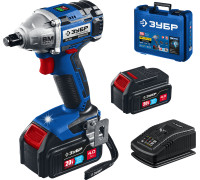 Гайковерт Зубр GB-250-42 с 2-мя АКБ, кейс