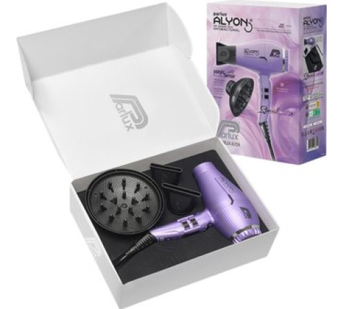 Фен Parlux Alyon с диффузором MS лиловый