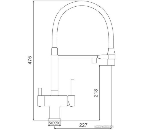 Смеситель Gappo G4395-59