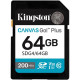 Карта памяти Kingston Canvas Go! Plus SDXC 64GB SDG4/64GB