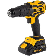 Ударная дрель-шуруповерт Denzel CIDB-18-02 26145 с 2-мя АКБ, кейс