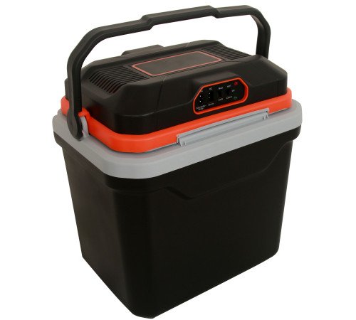 Термоэлектрический автохолодильник Miru MCW24E+ 24л черный/оранжевый