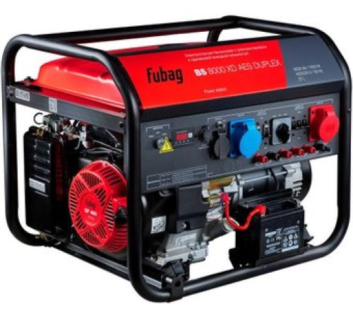 Бензиновый генератор Fubag BS 8000 XD AES Duplex 46761