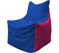 Кресло-мешок Flagman Фокс Ф2.1-116 синий/малиновый